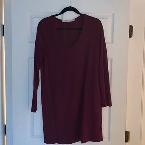 Maroon dress
